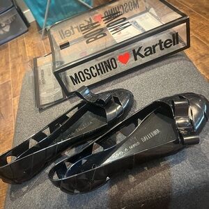 Love Moschino gel flats size 9